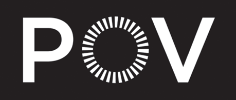 Logo for the POV film series.