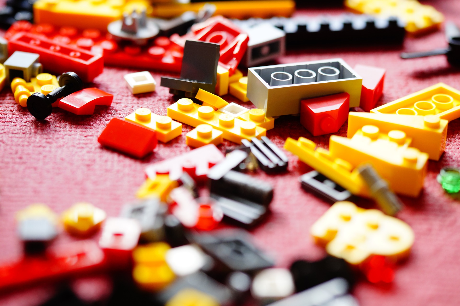 Pile of LEGO