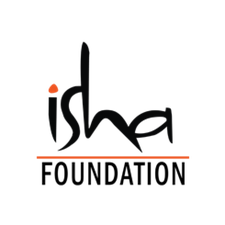 The logo for the Isha Foundation.