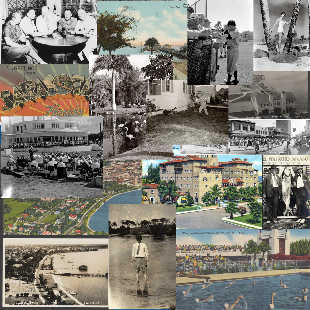 Historic Sarasota photo collage