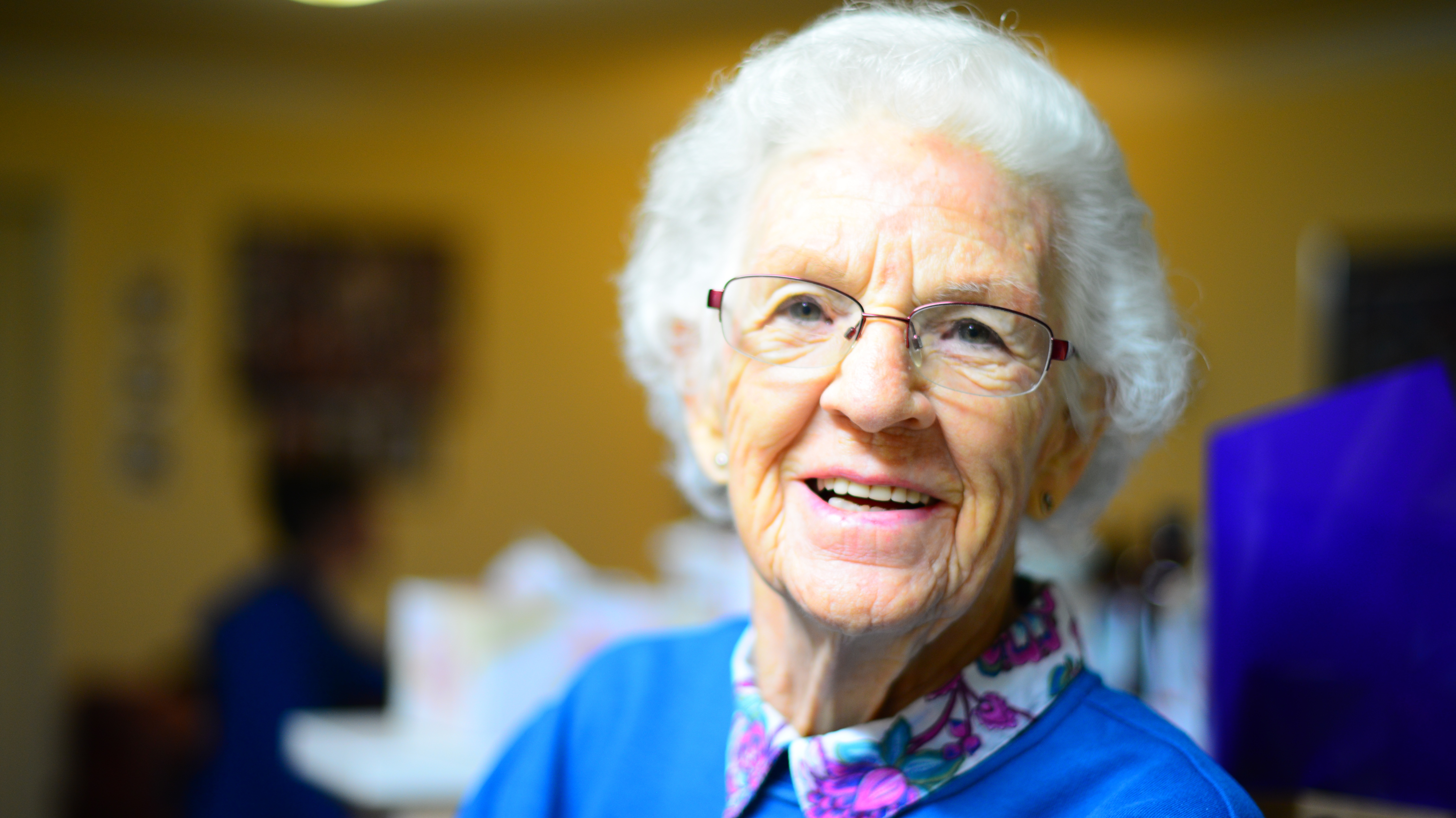 stock photo of elderly woman