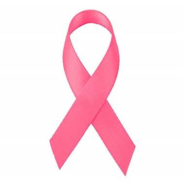 Pink ribbon logo for Breast Cancer Awareness campaign