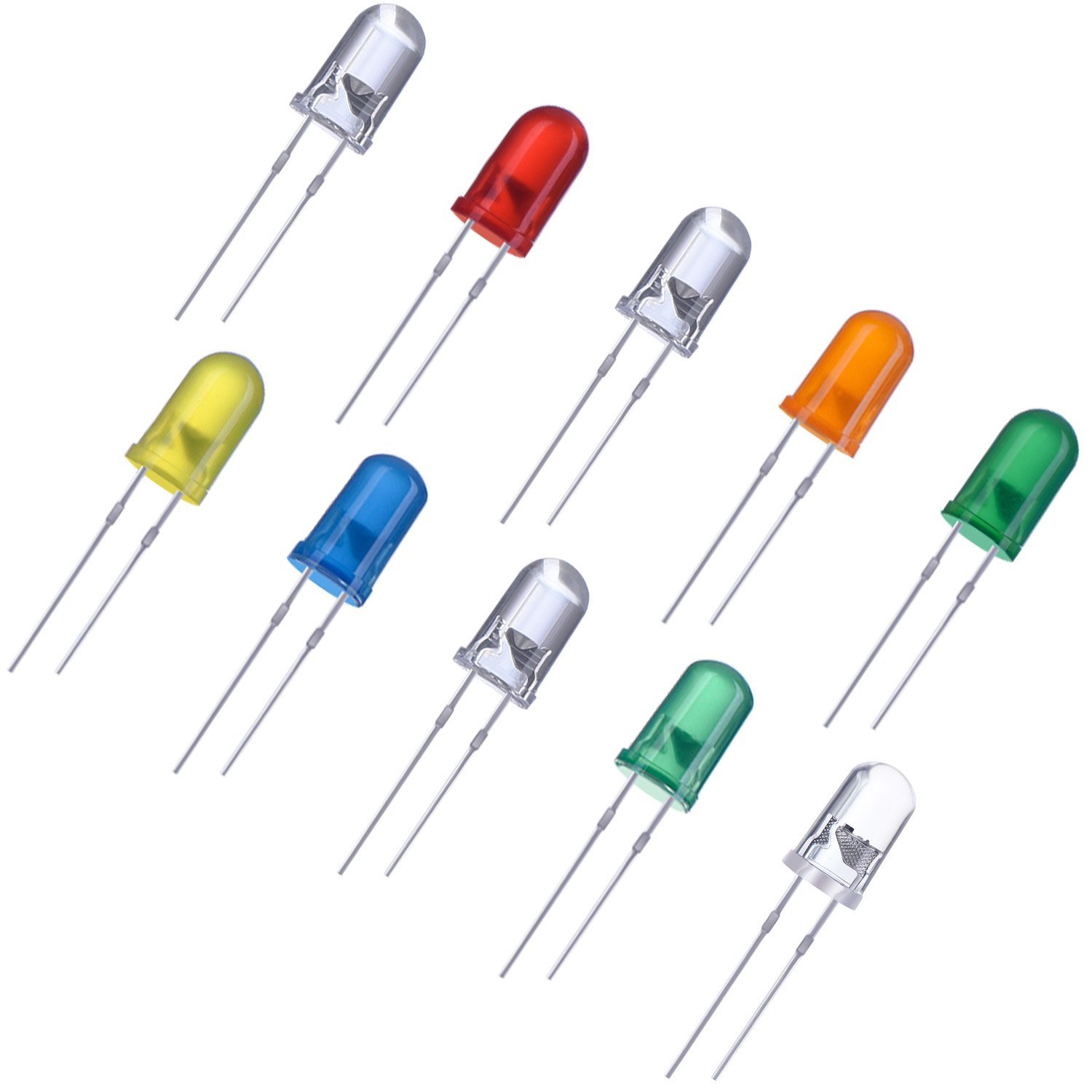 LED bulbs for paper circuits