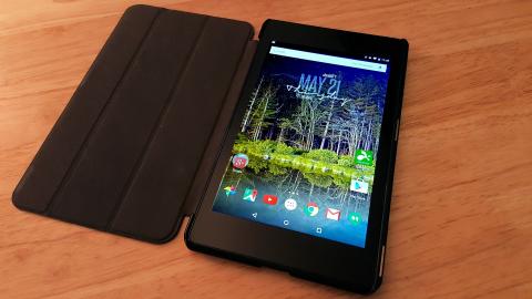 Photo of an Android tablet