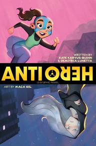 Cover of Anti/Hero graphic novel.