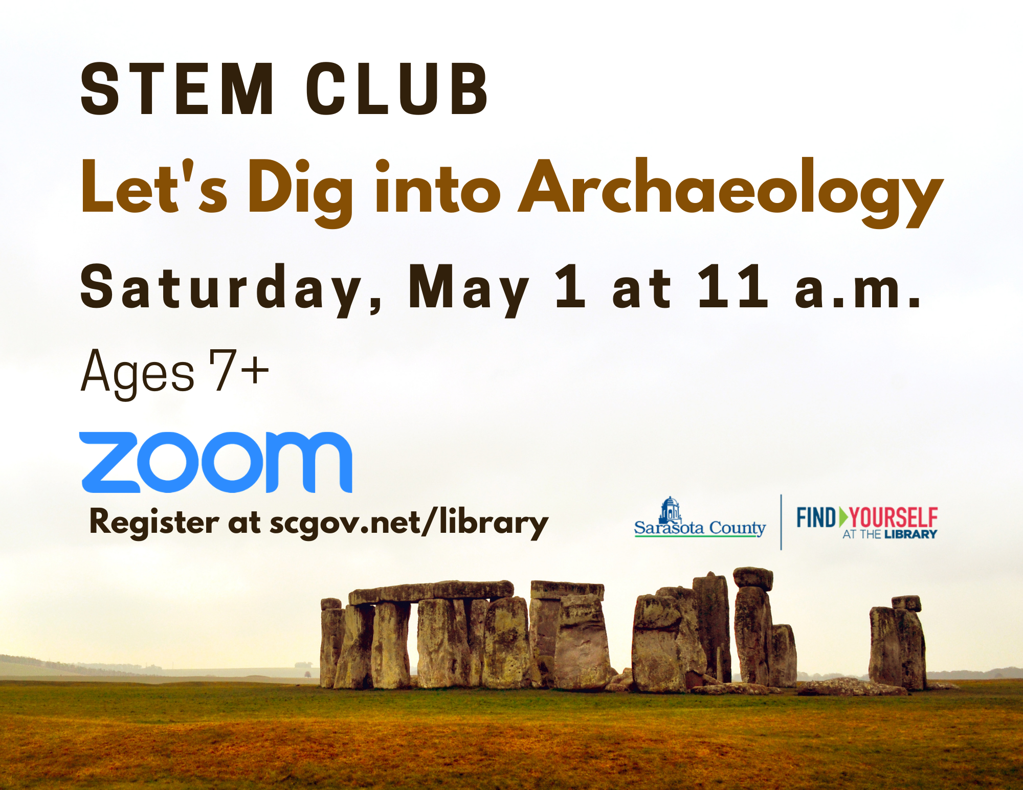 STEM Club: Let's Dig into Archaeology, Stonehenge image