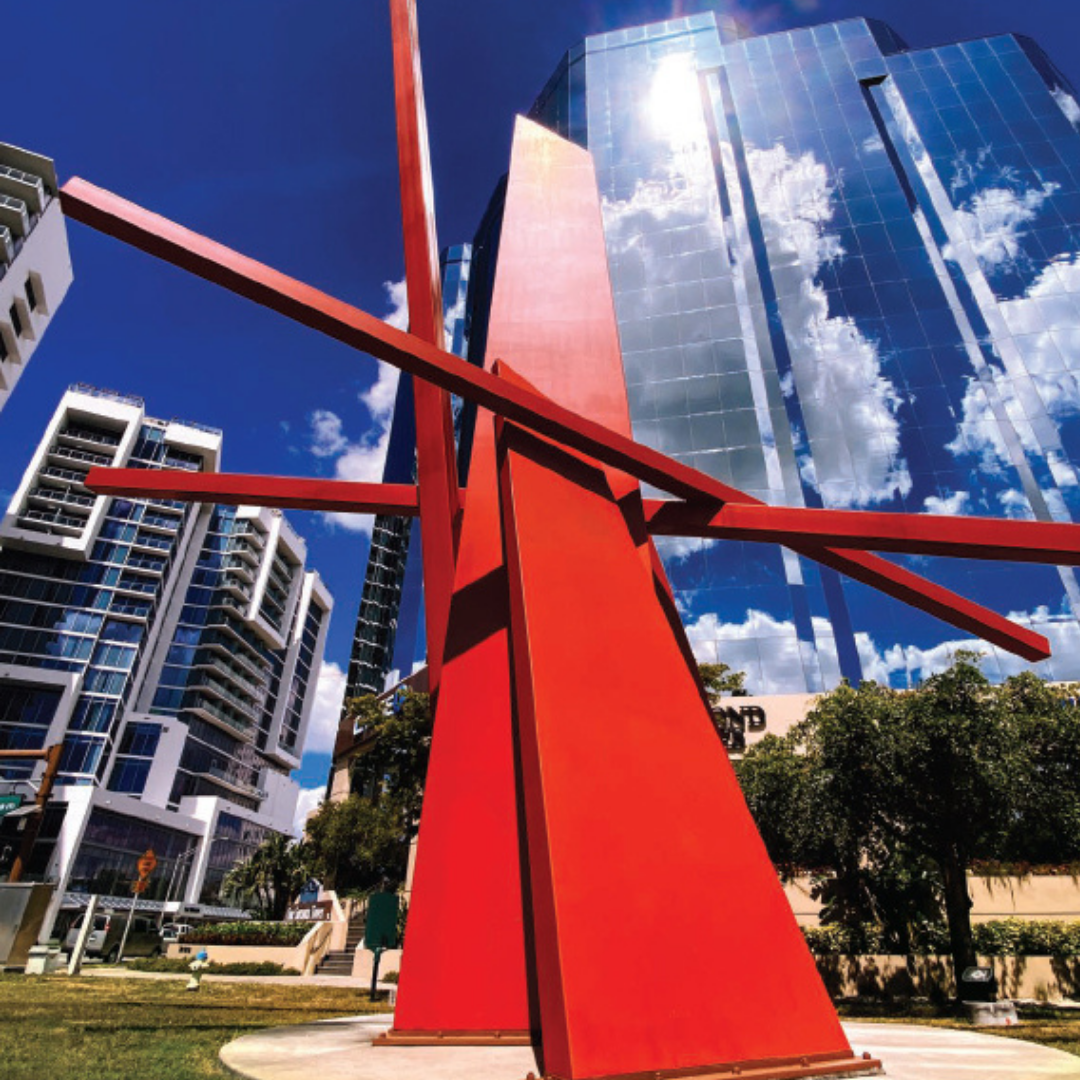 Image from cover of "Public Art, City Spaces, The Sarasota Collection"