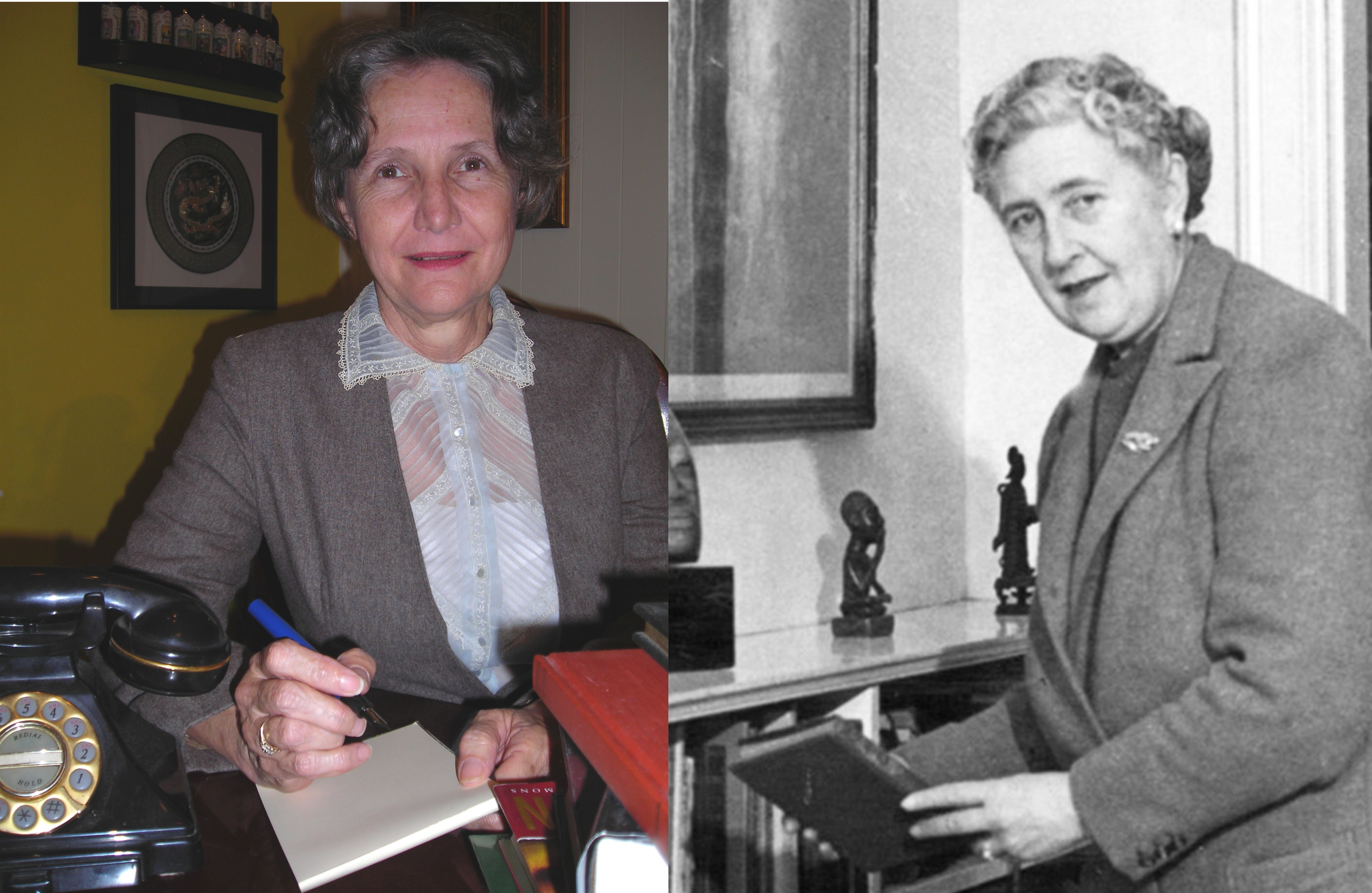 Nan Colton and Agatha Christie