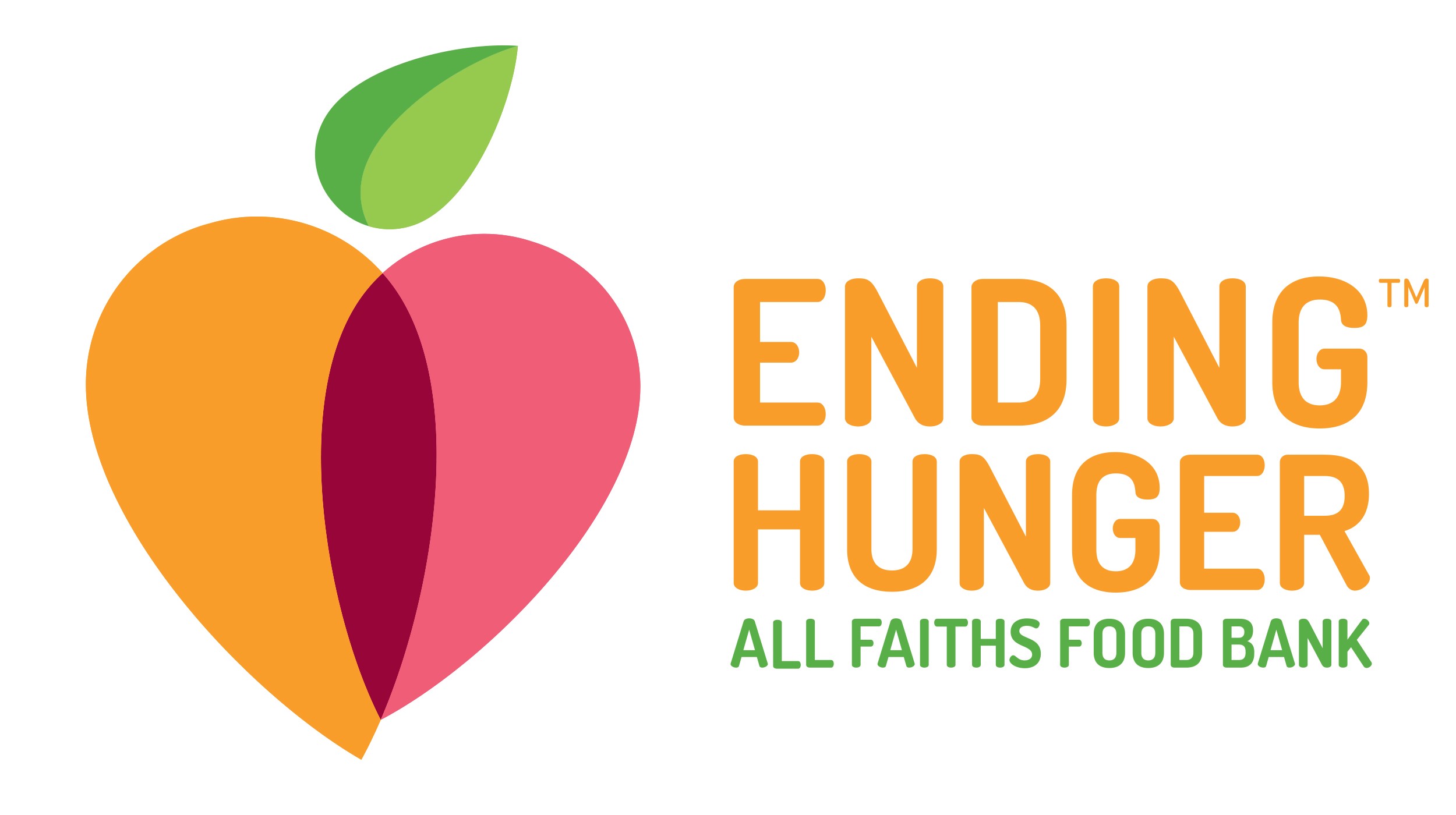 Ending Hunger. All Faiths Food Bank (logo)