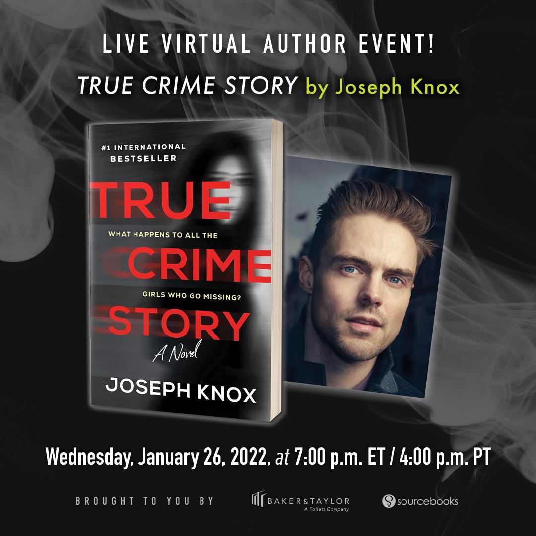 Virtual Author Talk True Crime Story with Joseph Knox