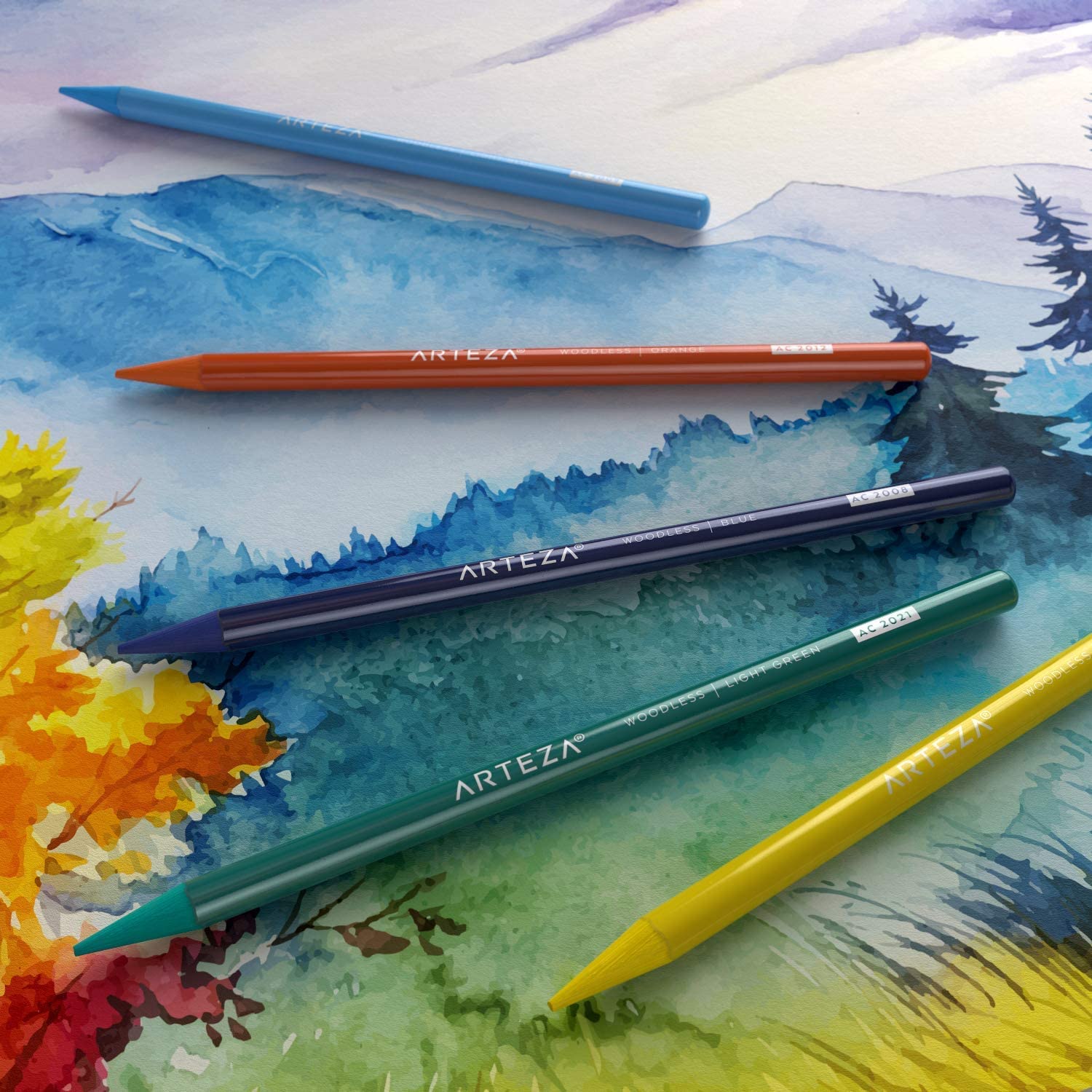 Watercolor Pencils Image