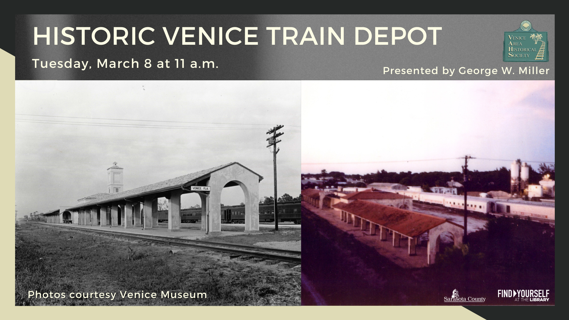 Historical images of Venice Train Depot