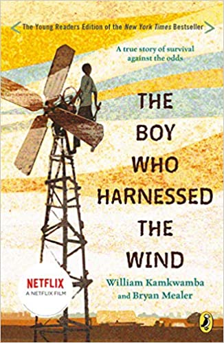 The Boy Who Harnessed the Wind book YA jacket