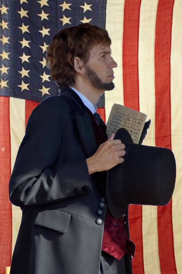 Danny as Lincoln