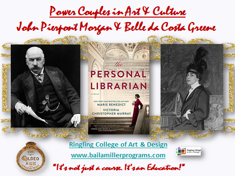 J.P. Morgan, Belle de Costa and the cover of The Personal Librarian