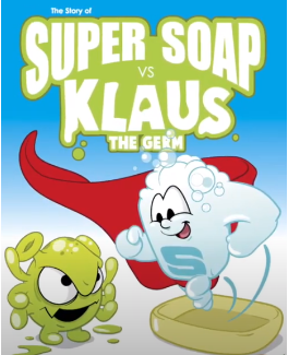 Super Soap vs Klaus the Germ