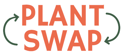 Text "Plant Swap" with arrows around it.