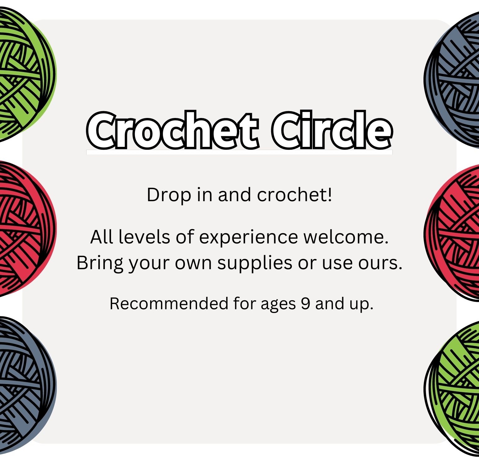 Crochet Circle info