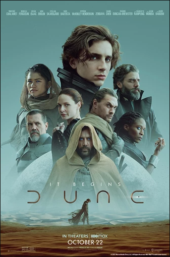 The poster for Dune (2021).