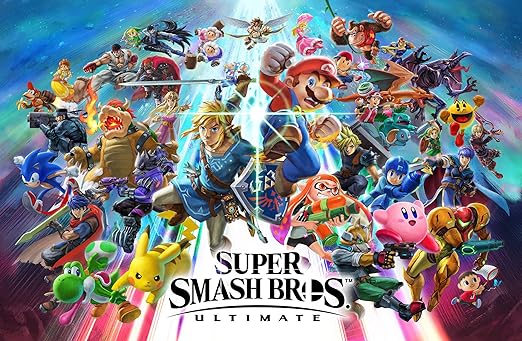 Smash brother video game poster