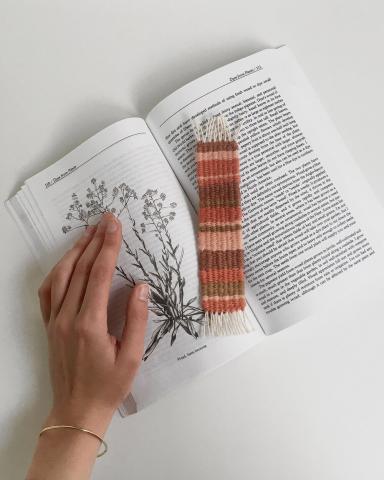 Cardboard Loom Bookmark