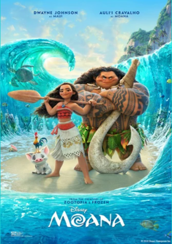 Moana movie poster