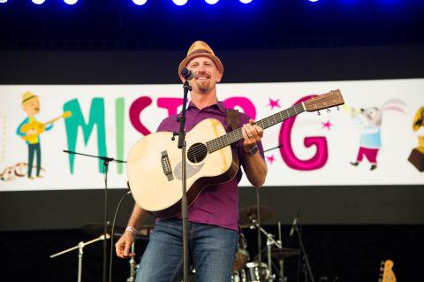 MISTER G with guitar