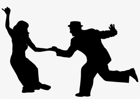 swing dancers