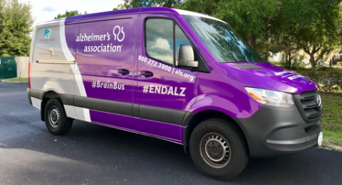 Alzheimer's Association Brain Bus