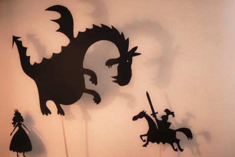 shadow puppets