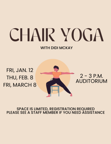 Chair Yoga Flyer