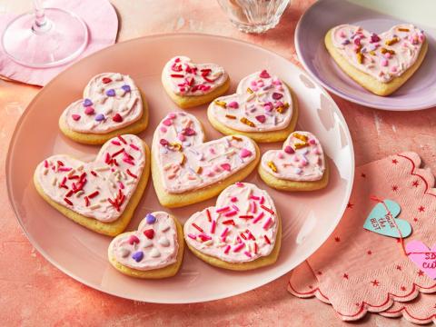 heart cookies