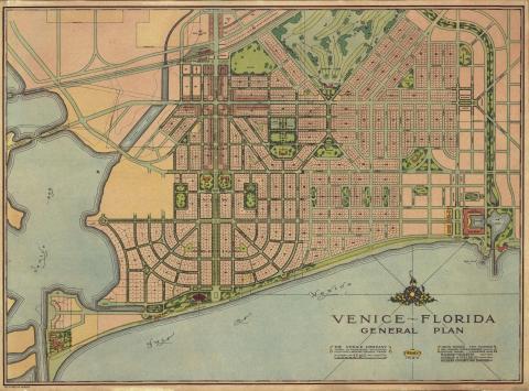 master plan for Venice by John Nolen