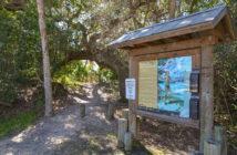 Informational sign at Indian Mound Park