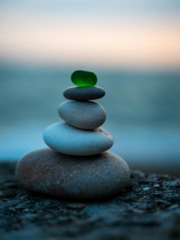 stacked rocks 