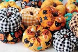 fabric pumpkin