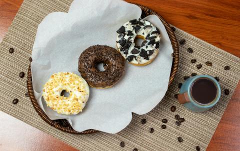 donuts and coffee