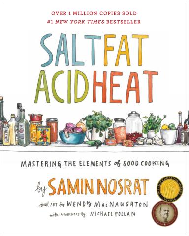 Cover of "Salt Fat Acid Heat" by Samin Nosrat