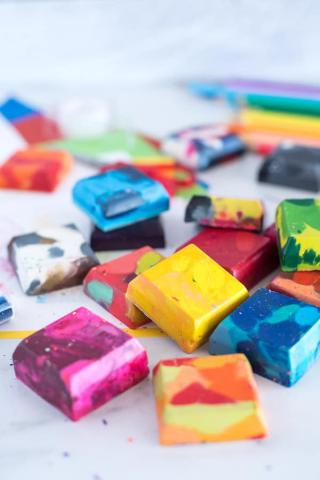 homemade crayons