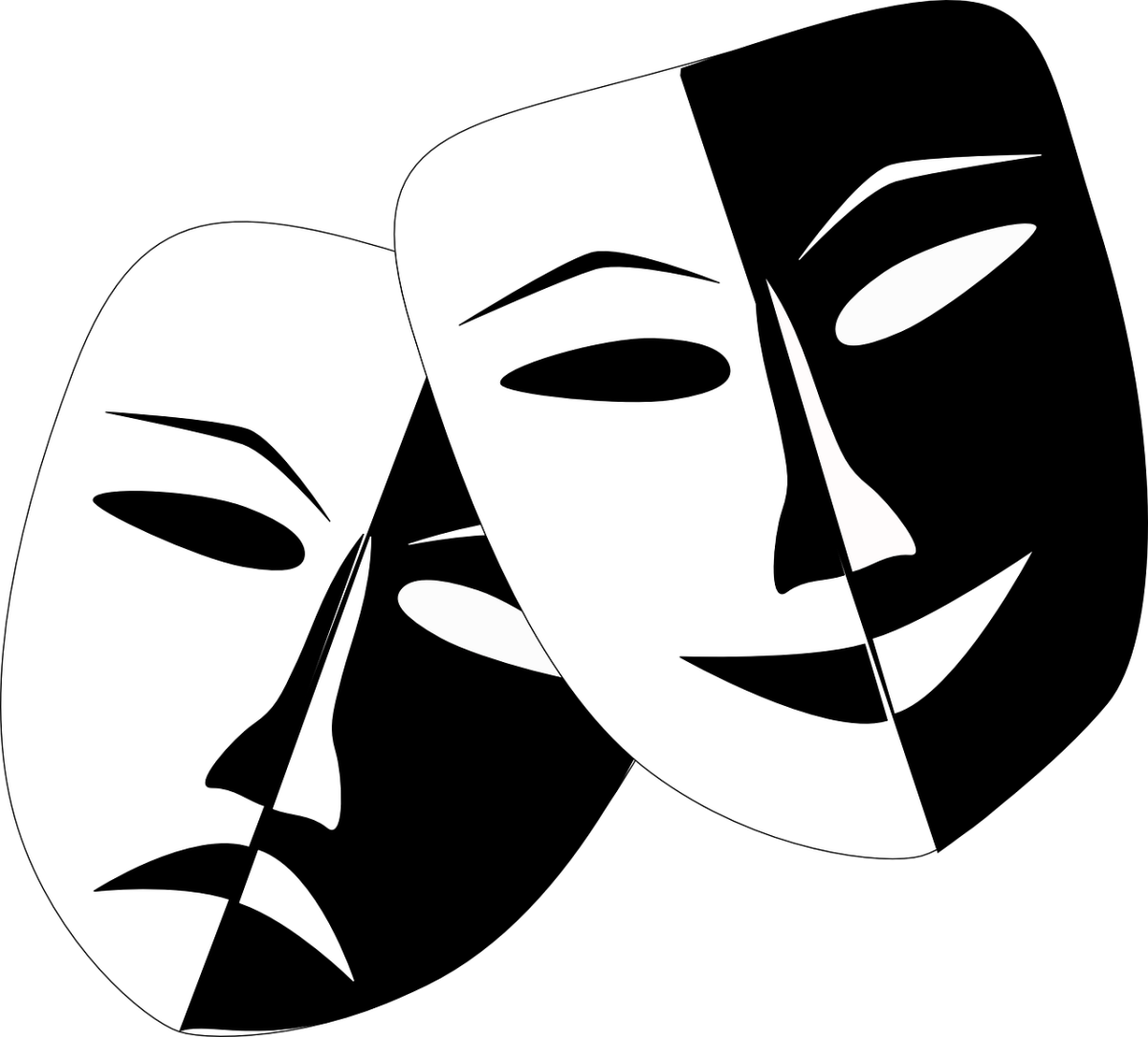 Drama masks