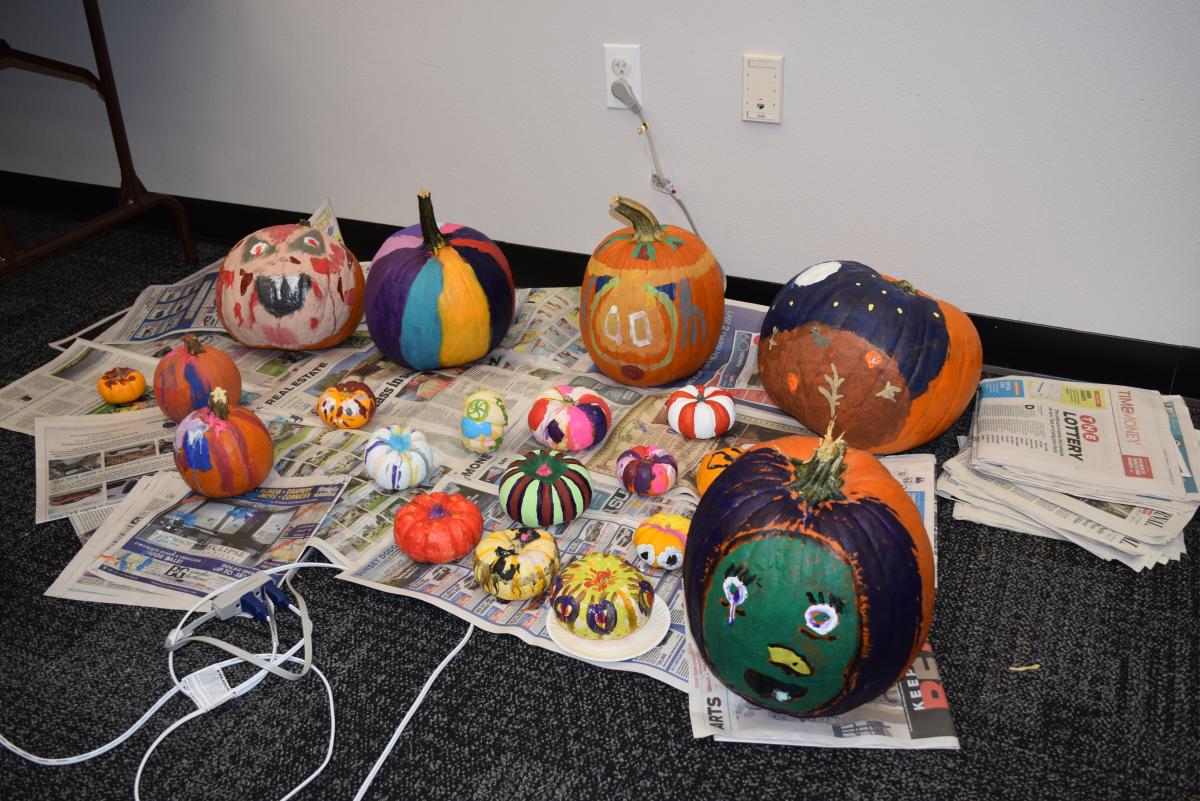 painted pumkins