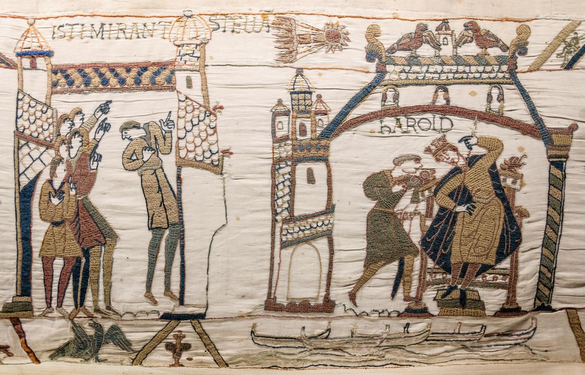 Image of the Bayeux Tapestry.