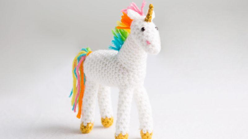 Crocheted Unicorn