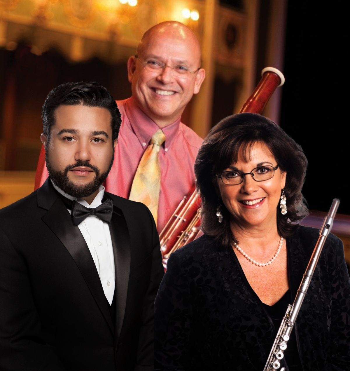 Jesse Martins, Betsy Hudson-Trabas, Fernando Trabas