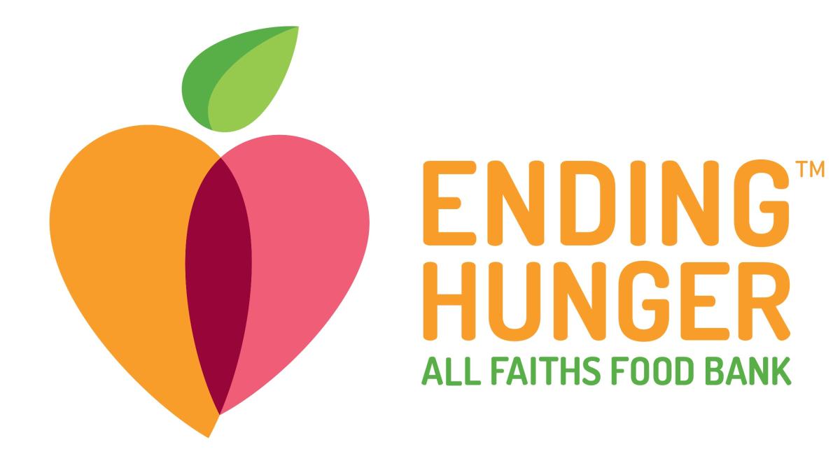 Ending Hunger. All Faiths Food Bank (logo)