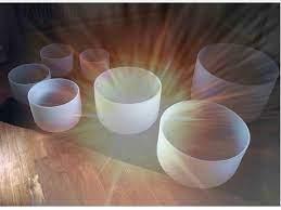 crystal sound bath bowls