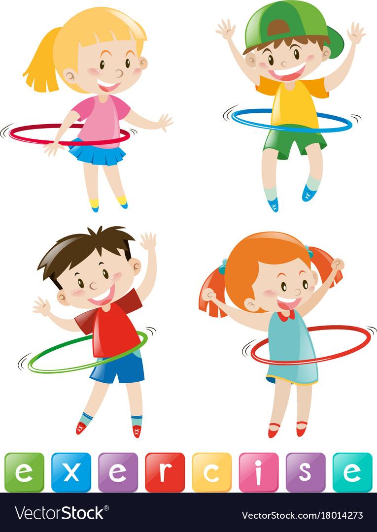 children hooping