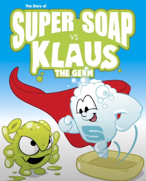 Super Soap vs Klaus the Germ