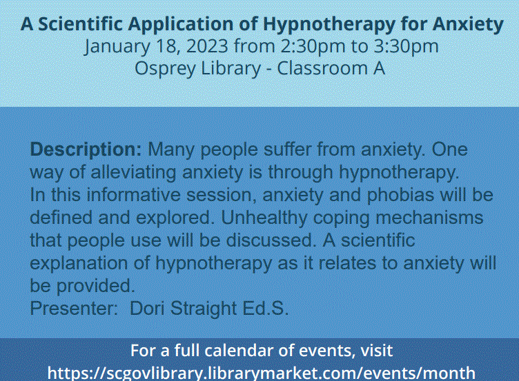 Hypnotherapy for Anxiety