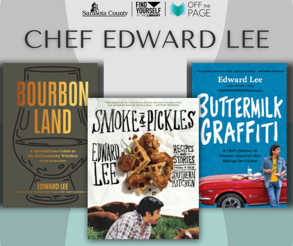 Book covers from Chef Edward Lee
